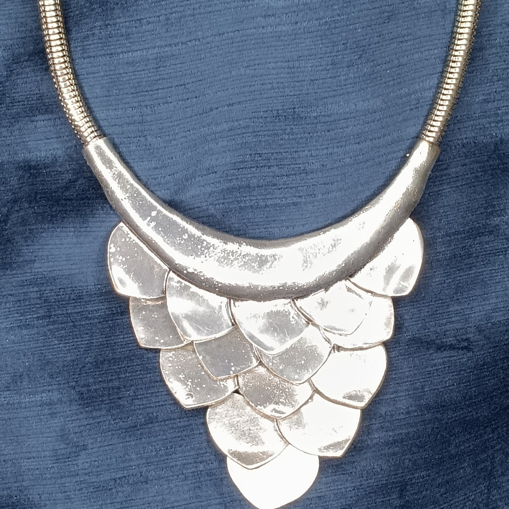 Silver Necklace.(not real)